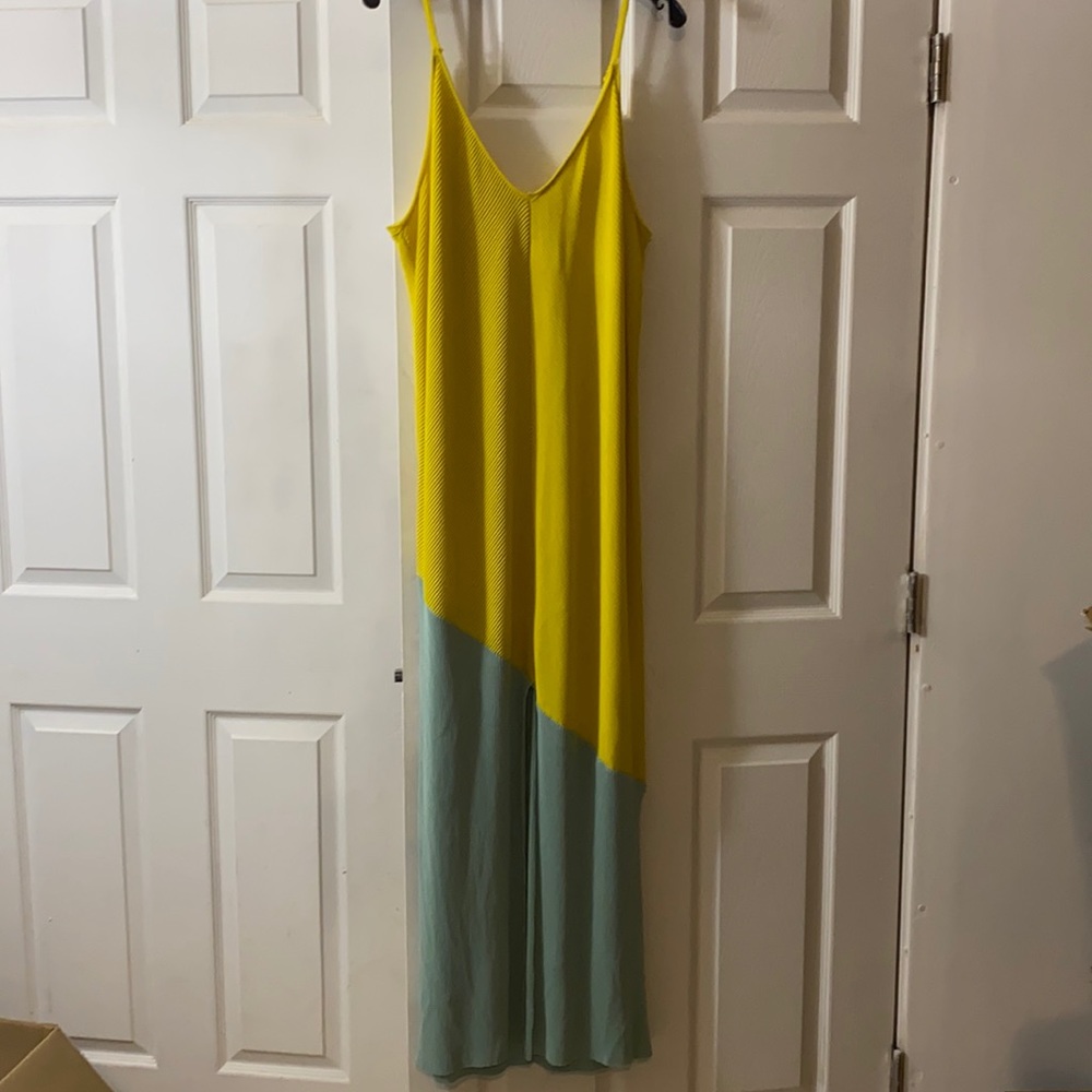Zara NWOT fun stretchy maxi dress